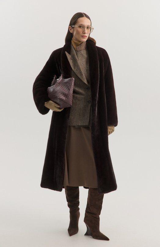 Юбка Brunello Cucinelli M0H38G3679 Коричневый  M0H38G3679 Фото 6