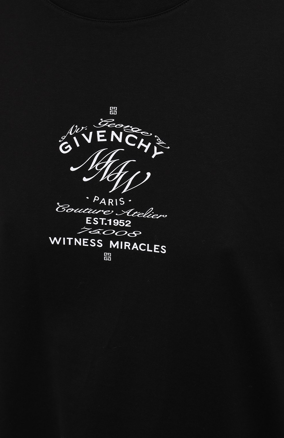 Хлопковая футболка GIVENCHY, арт. BW707Z3Z78, фото 5