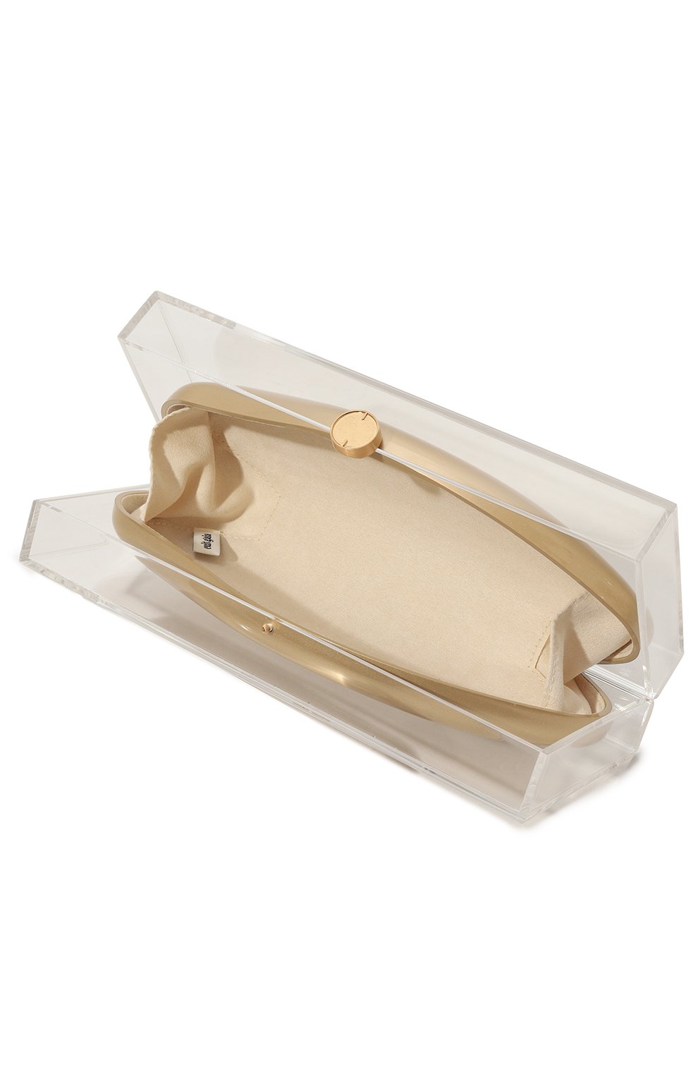 Клатч annika CULT GAIA золотого цвета по цене 39650 руб., арт. CL1041MC BRASS, фото 5 Клатч annika CULT GAIA, арт. CL1041MC BRASS, фото 5