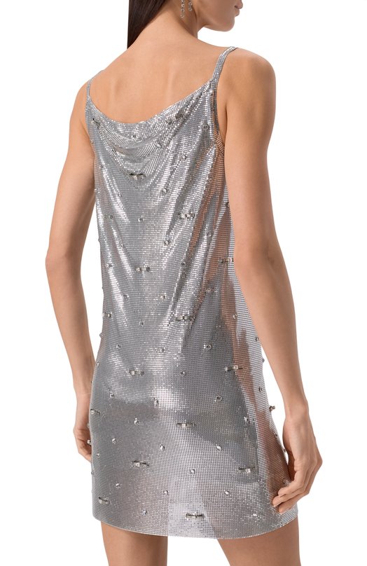 Платье Versace 1018739/1A12739 Серебряный  1018739/1A12739 Фото 4