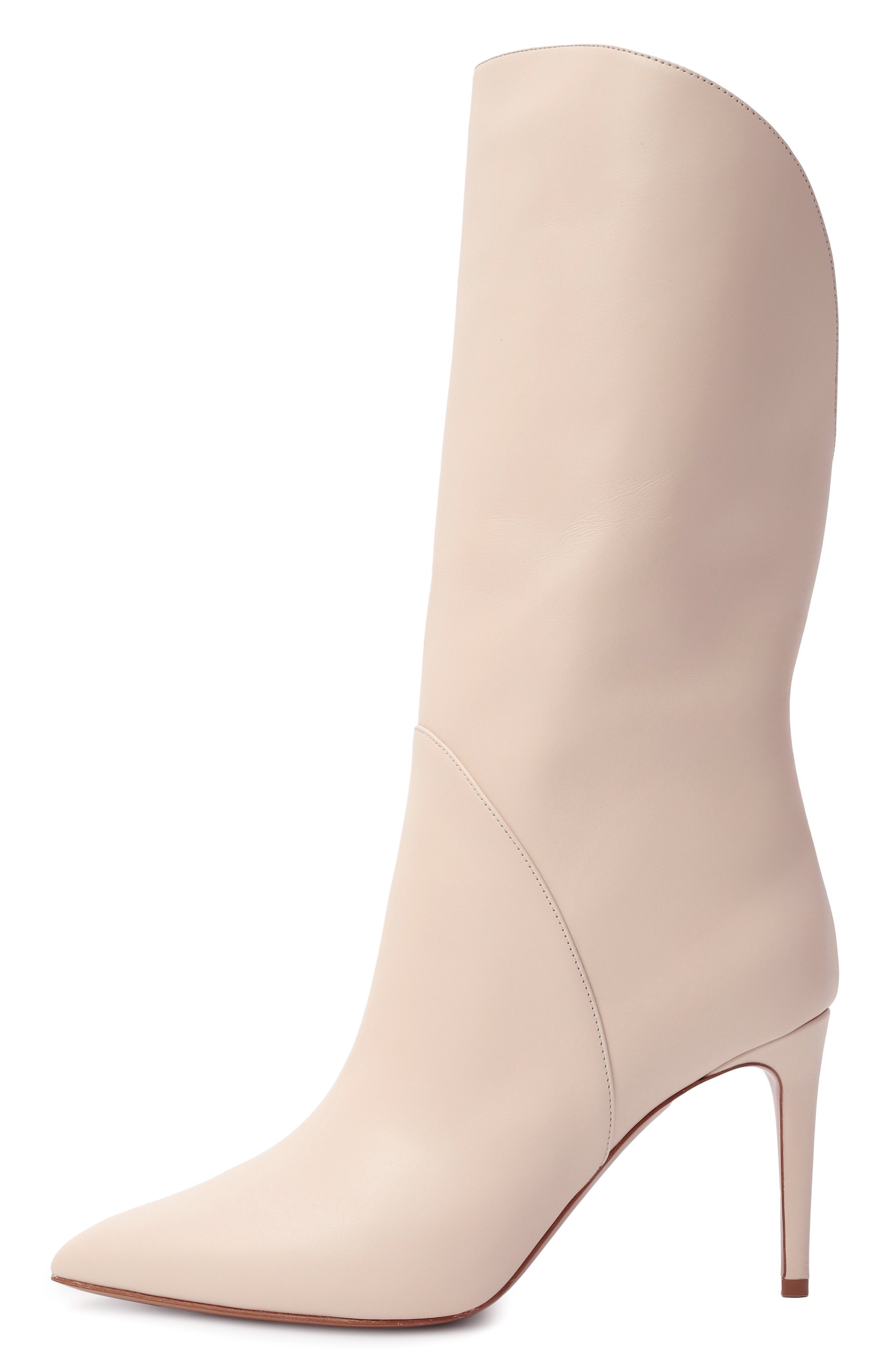 Кожаные полусапоги gaia 85 PARIS TEXAS кремового цвета по цене 99500 руб., арт. PX1503/XVT01, фото 4 Кожаные полусапоги gaia 85 PARIS TEXAS, арт. PX1503/XVT01, фото 4