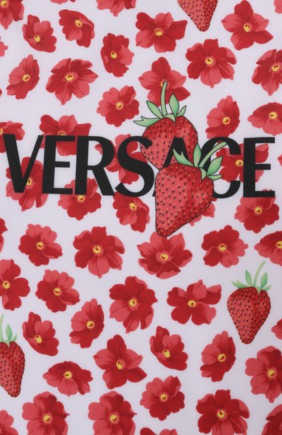 Слитный купальник VERSACE красного цвета по цене 27900 руб., арт. 1018705/1A13286, фото 3 Слитный купальник VERSACE, арт. 1018705/1A13286, фото 3