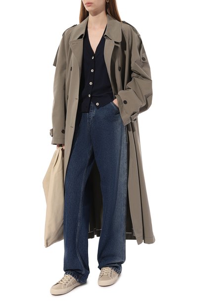 Хлопковый кардиган A.P.C. темно-синего цвета по цене 27650 руб., арт. C0EZJ-F22249, фото 2 Хлопковый кардиган A.P.C., арт. C0EZJ-F22249, фото 2
