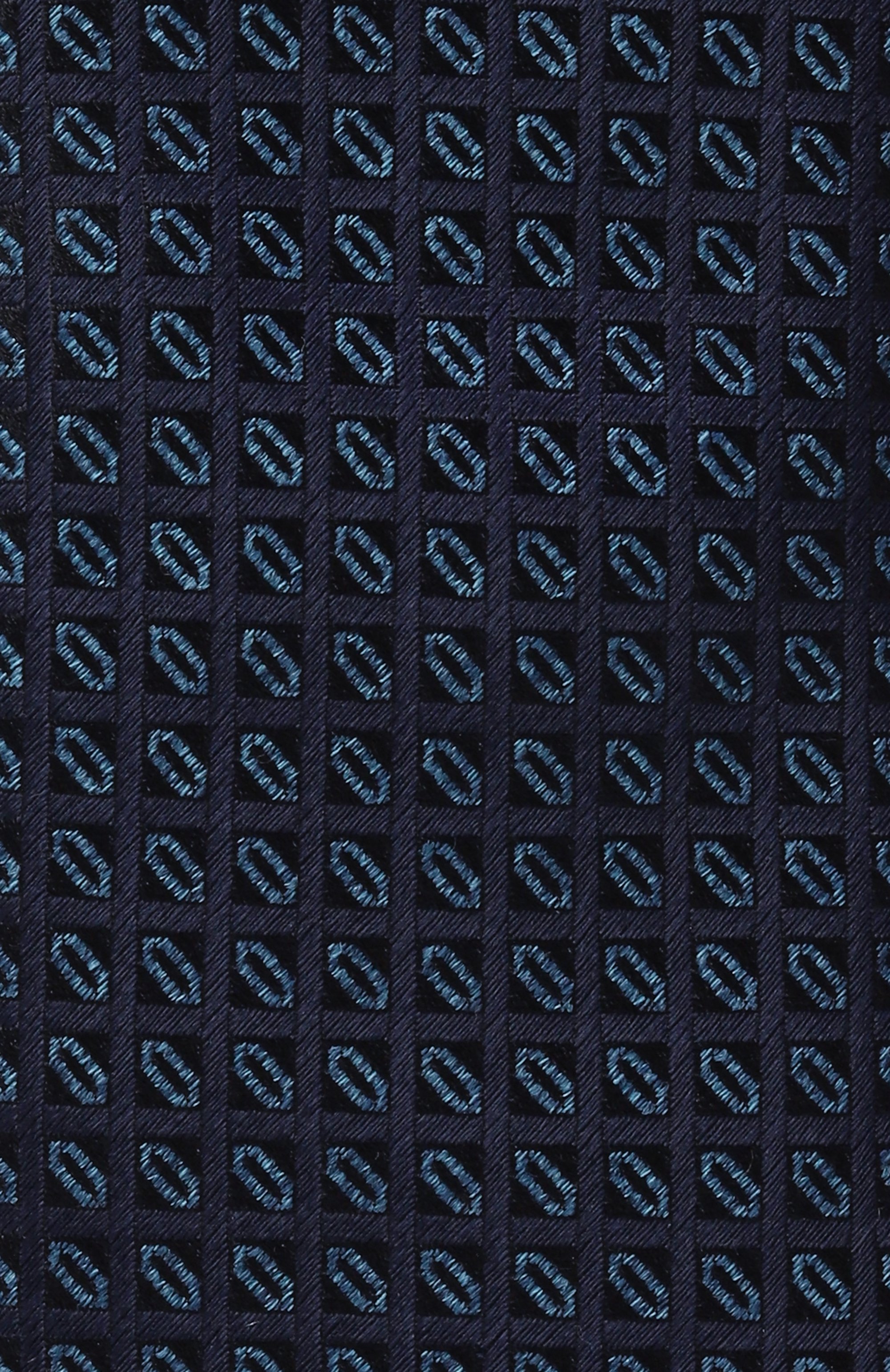 Шелковый галстук CANALI темно-синего цвета по цене 21000 руб., арт. 18/HJ04363, фото 4 Шелковый галстук CANALI, арт. 18/HJ04363, фото 4