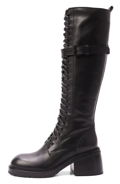 Кожаные сапоги heike ANN DEMEULEMEESTER, арт. B0010067/LT047, фото 4