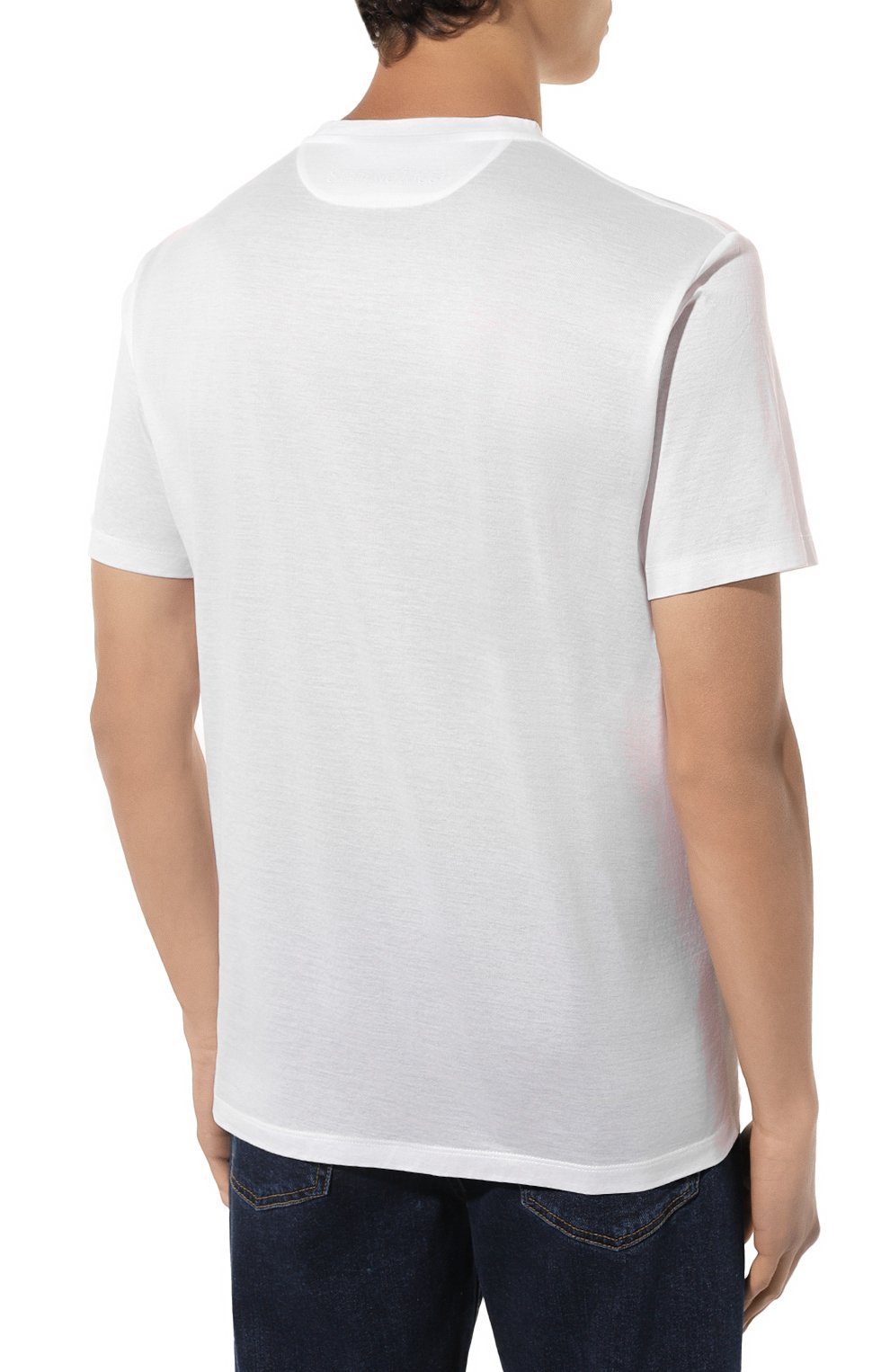 Хлопковая футболка STEFANO RICCI, арт. MNH3202400/TE0001, фото 4