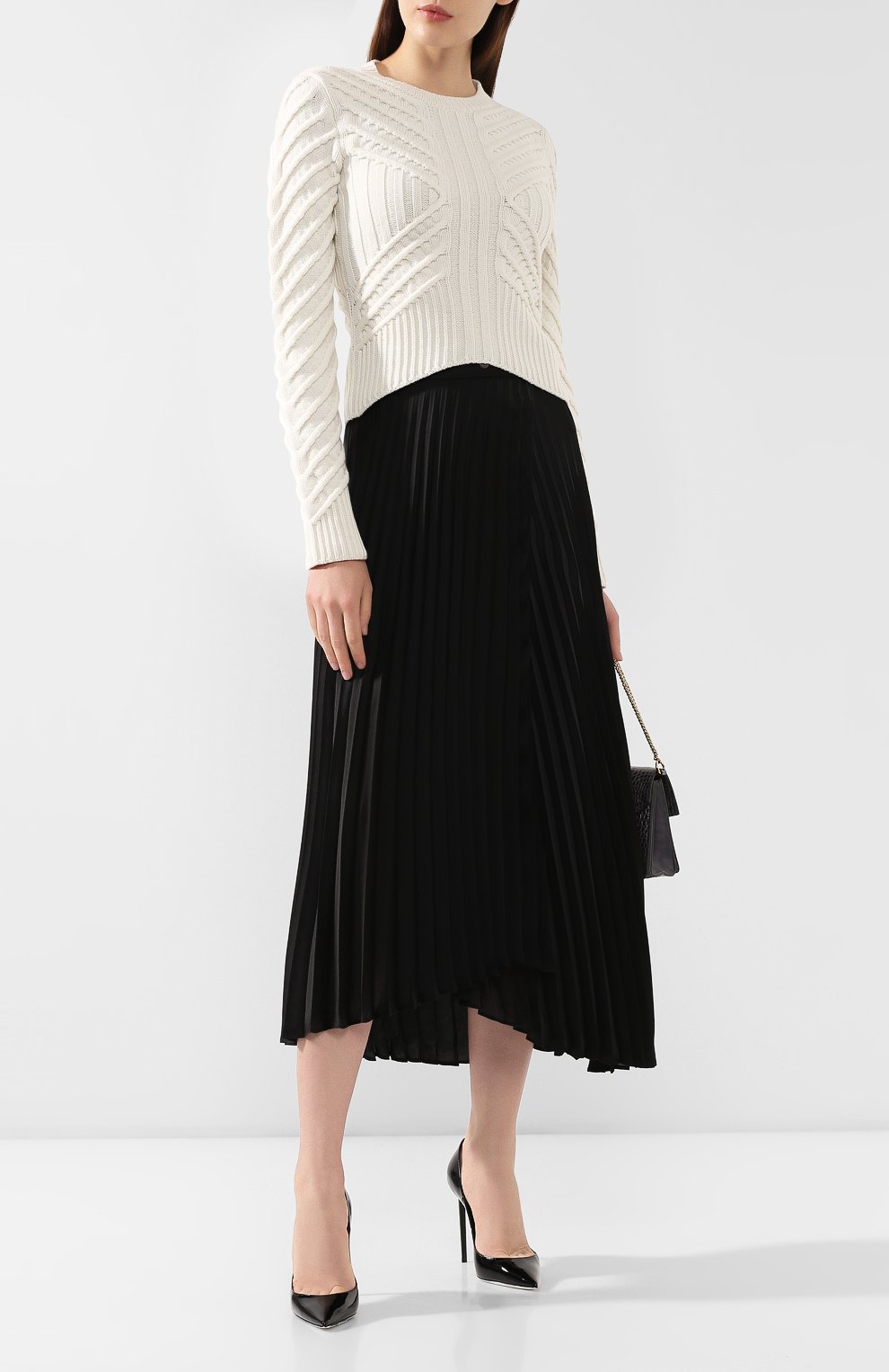 Свитер из смеси шерсти и кашемира ALEXANDER MCQUEEN, арт. 585249/Q1AG7, фото 2