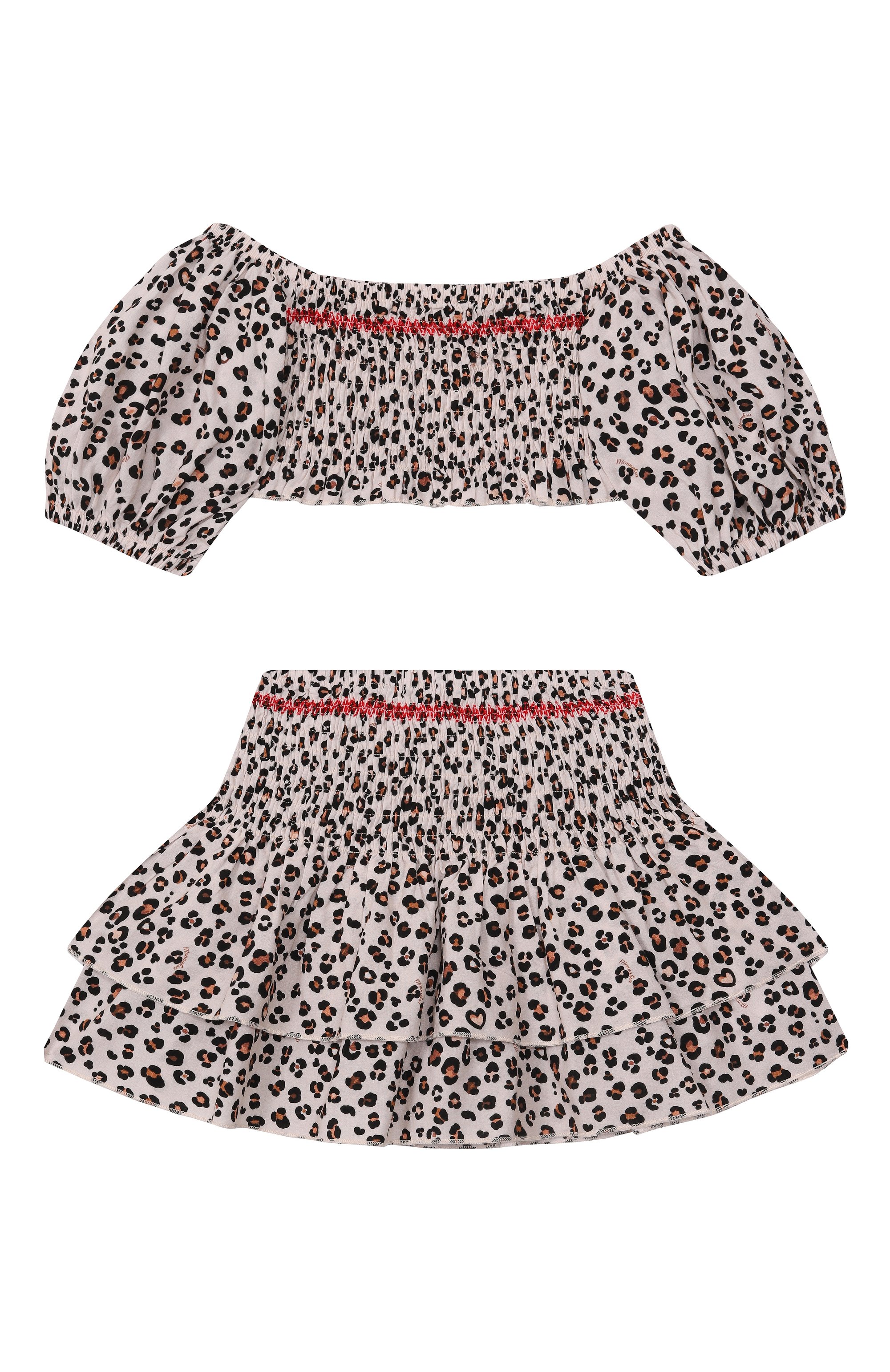 Комплект из топа и юбки MONNALISA, арт. 19E087, фото 1