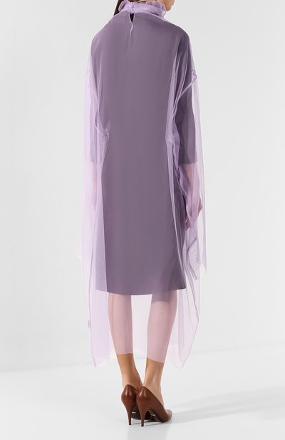 Шелковое платье-туника DRIES VAN NOTEN, арт. 192-11015-8132, фото 4