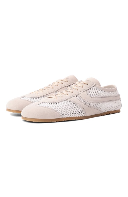 Комбинированные кеды Dries Van Noten MS251/1501/901 Бежевый MS251/1501/901