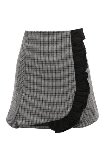 Шерстяная юбка MSGM, арт. 3541MDD03/237700, фото 1