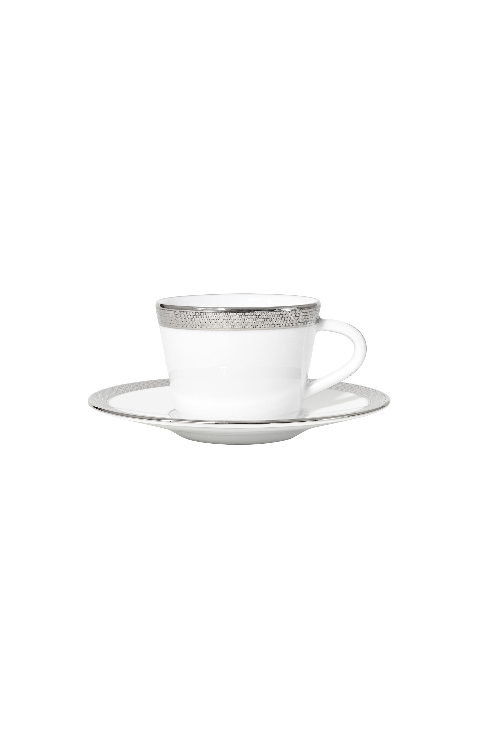 Кофейная чашка с блюдцем maille platine BERNARDAUD, арт. 2620/79, фото 1