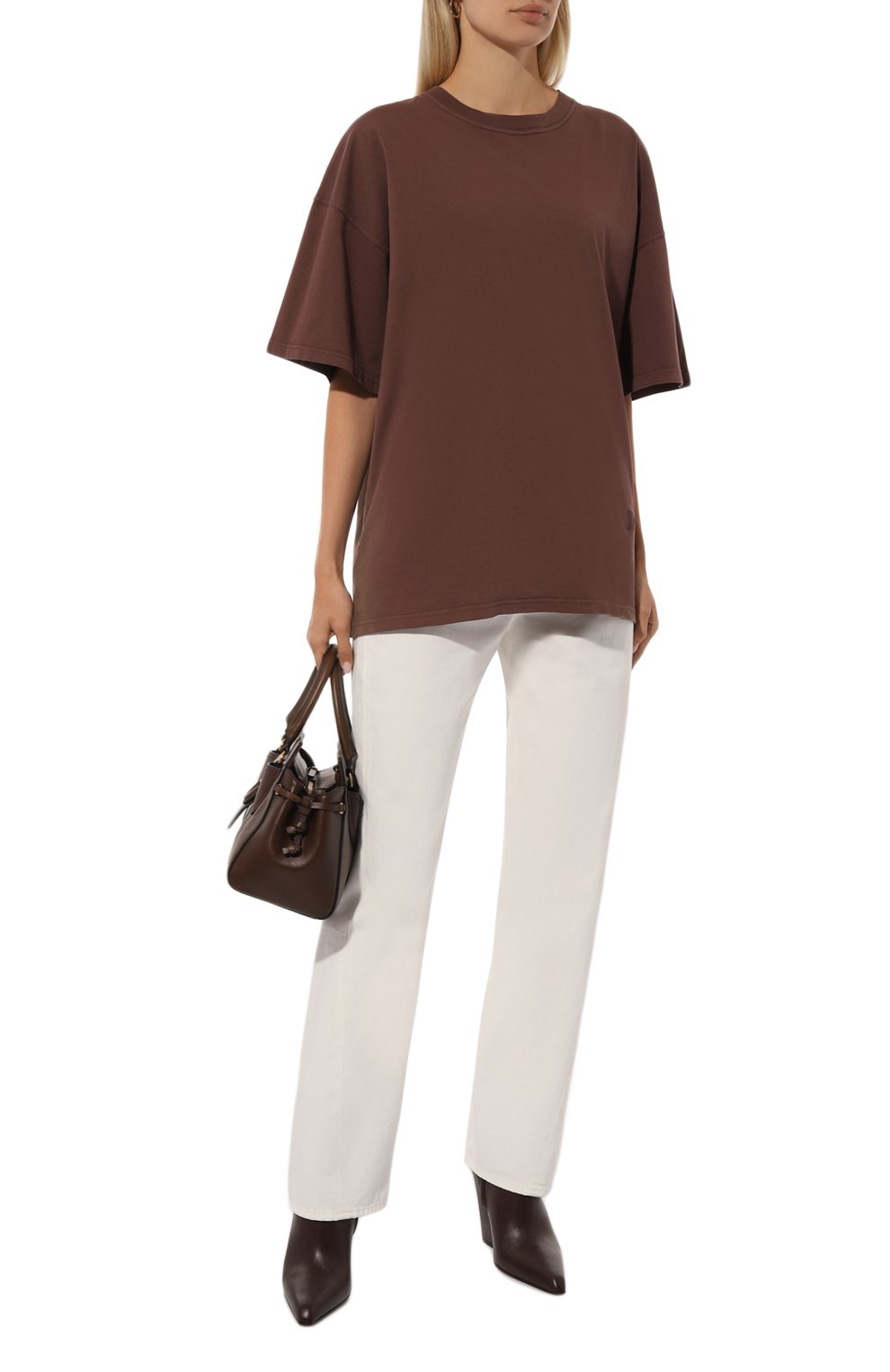 Хлопковая футболка NANUSHKA, арт. NU24PFSH03678, фото 2