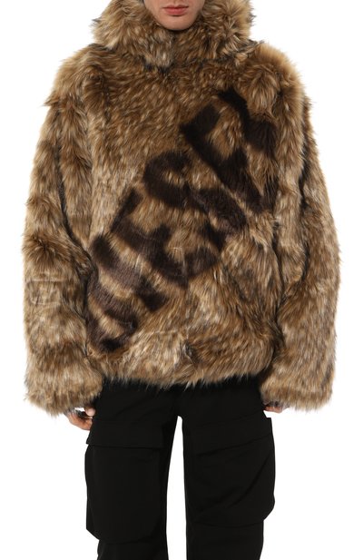 Шуба из экомеха DIESEL, арт. A14386/0QKAR, фото 3