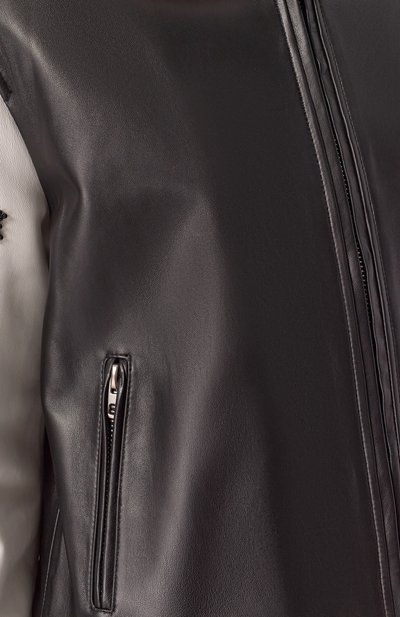 Утепленный бомбер AKHMADULLINA черно-белого цвета по цене 299900 руб., арт. 1225.2K940/LE712, фото 5 Утепленный бомбер AKHMADULLINA, арт. 1225.2K940/LE712, фото 5