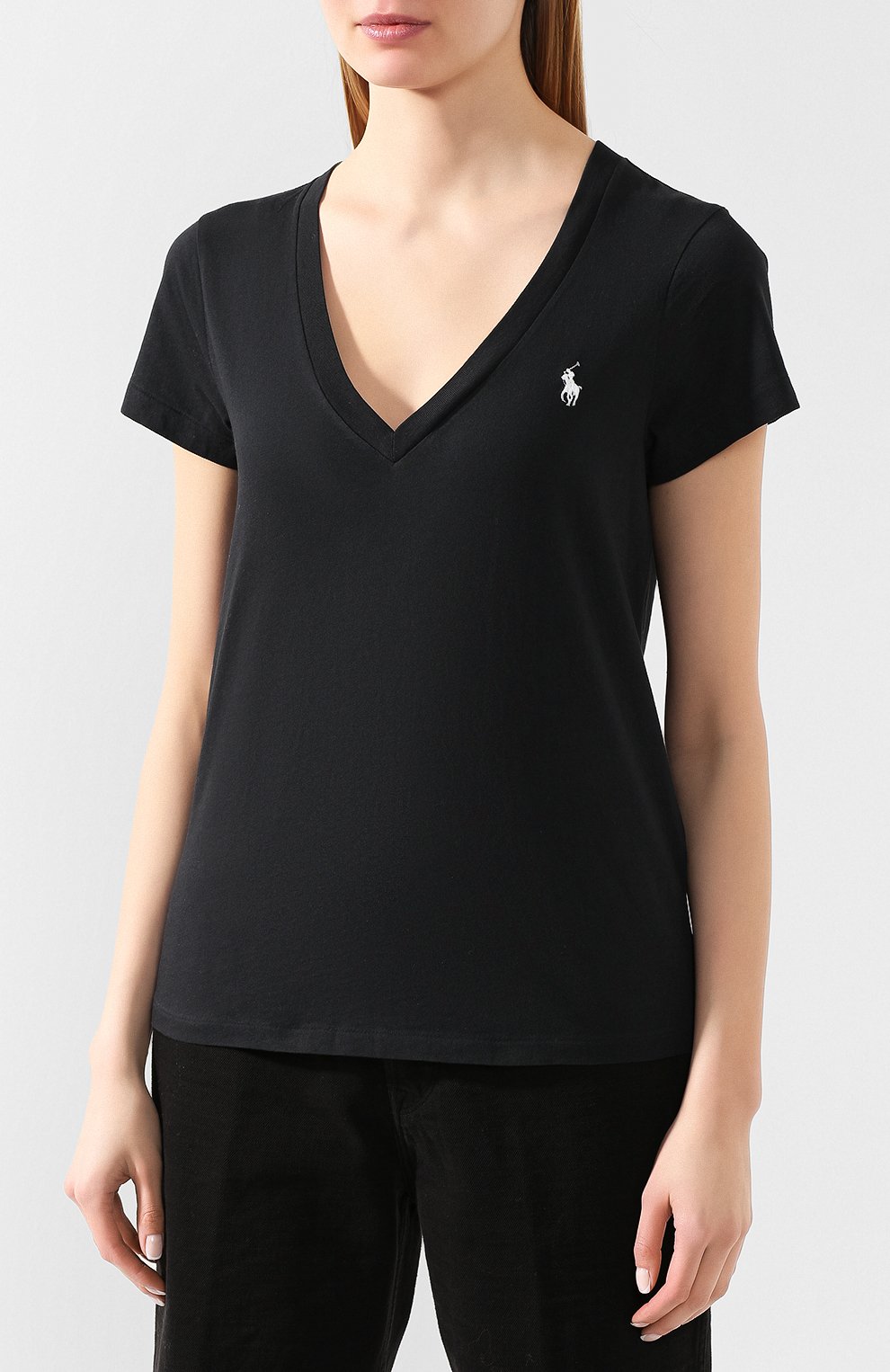 Хлопковая футболка POLO RALPH LAUREN, арт. 211810419, фото 3
