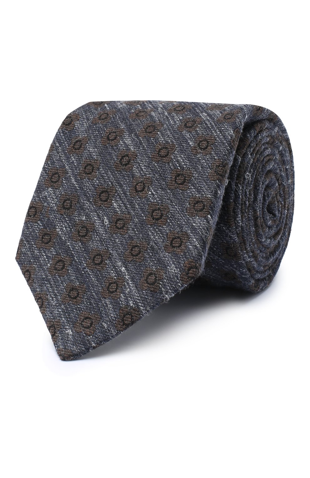 Галстук из шерсти и шелка KITON, арт. UCRVKLC05G53, фото 1