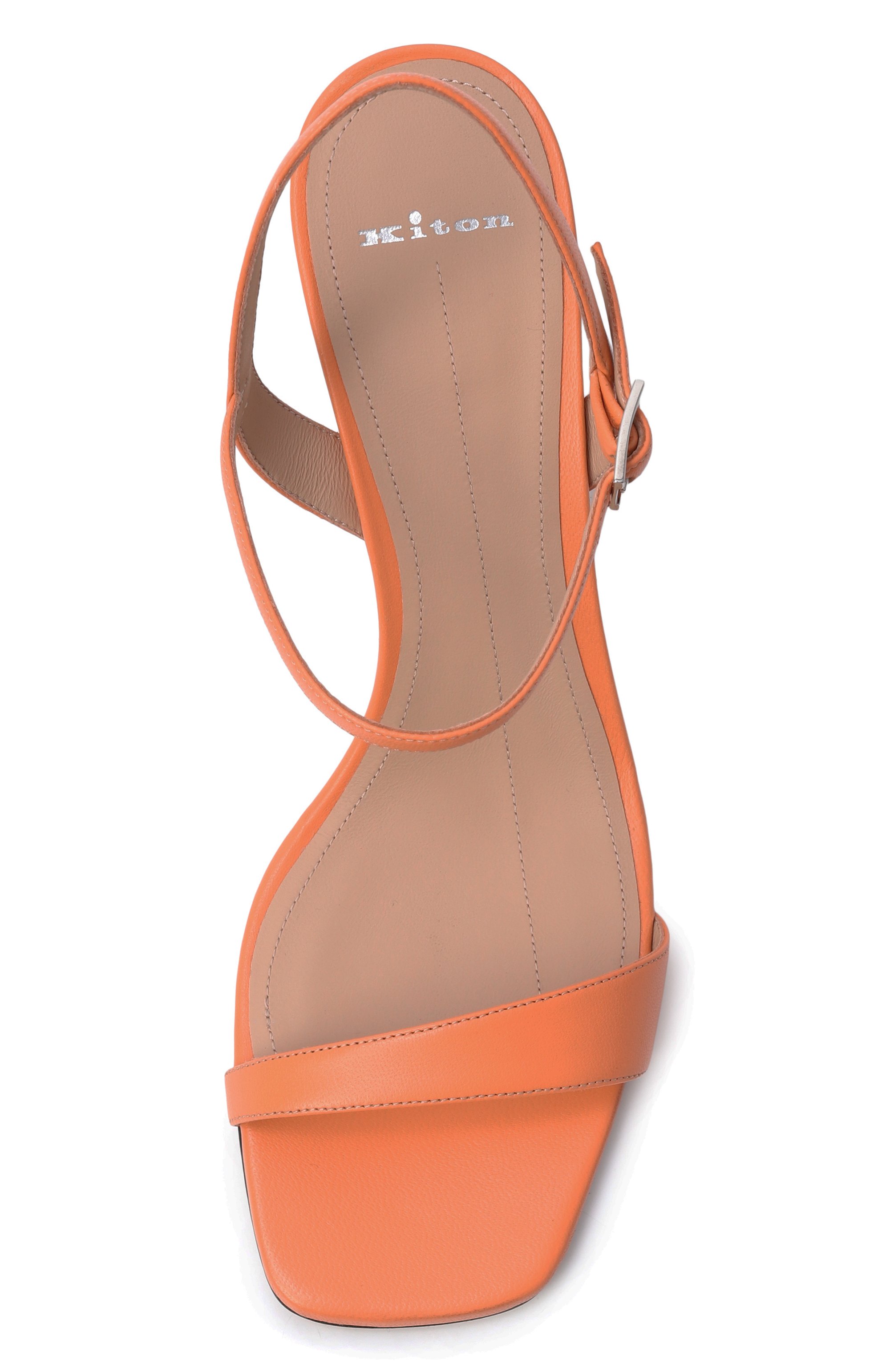 Кожаные босоножки KITON, арт. D61838BK0524F26, фото 6