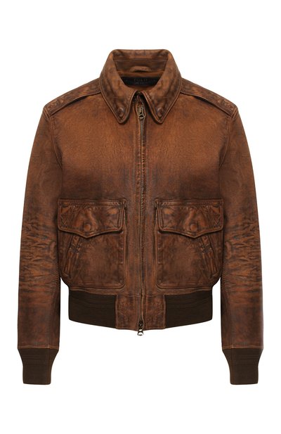 Женская кожаная куртка POLO RALPH LAUREN, арт. 211753199