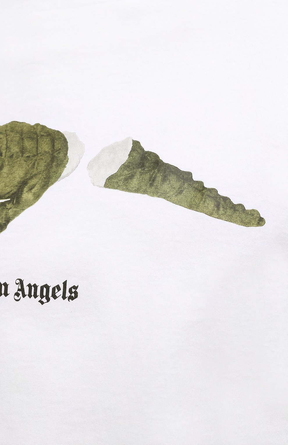 Хлопковая футболка PALM ANGELS, арт. PMAA001R21JER0020155, фото 5