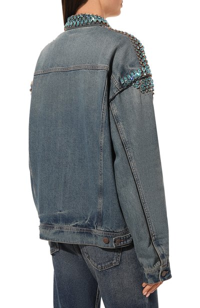 Джинсовая куртка PRADA, арт. GFB285-1ZWJ-F02N2-212, фото 4