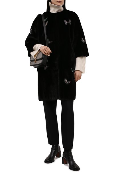 Шуба из меха норки VALENTINO, арт. QF3FA6151BF, фото 2