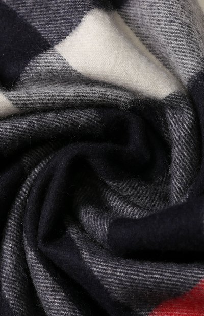 Кашемировый шарф в клетку BURBERRY, арт. 4031054, фото 2
