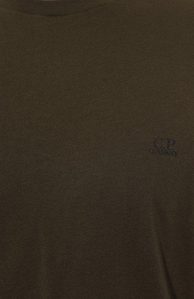 Хлопковая футб�олка C.P. COMPANY, арт. 16CMTS044A005100W, фото 5