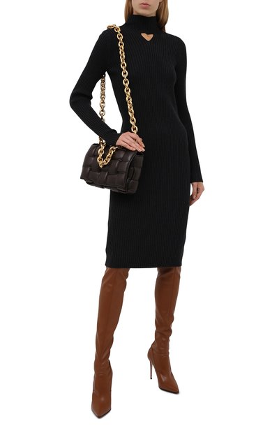 Ботфорты cuissard eva 100 LE SILLA коричневого цвета по цене 99500 руб., арт. 2159R090R1PPFAK, фото 2 Ботфорты cuissard eva 100 LE SILLA, арт. 2159R090R1PPFAK, фото 2