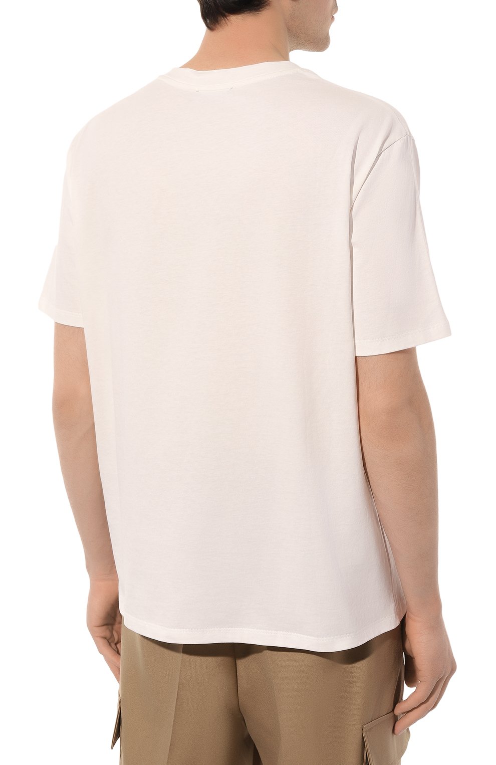 Хлопковая футболка BALMAIN, арт. CH1EG000/GD29, фото 4