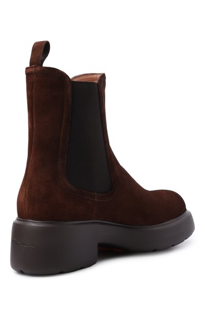 Замшевые челси easy SANTONI, арт. WTEG72325SM0NHLW, фото 5