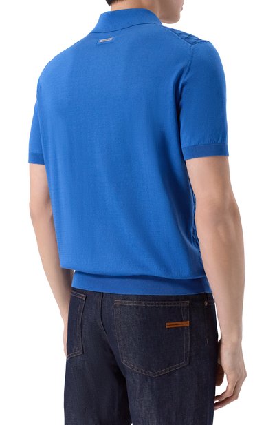 Поло из шелка и хлопка STEFANO RICCI, арт. K818110P13/F26176, фото 4