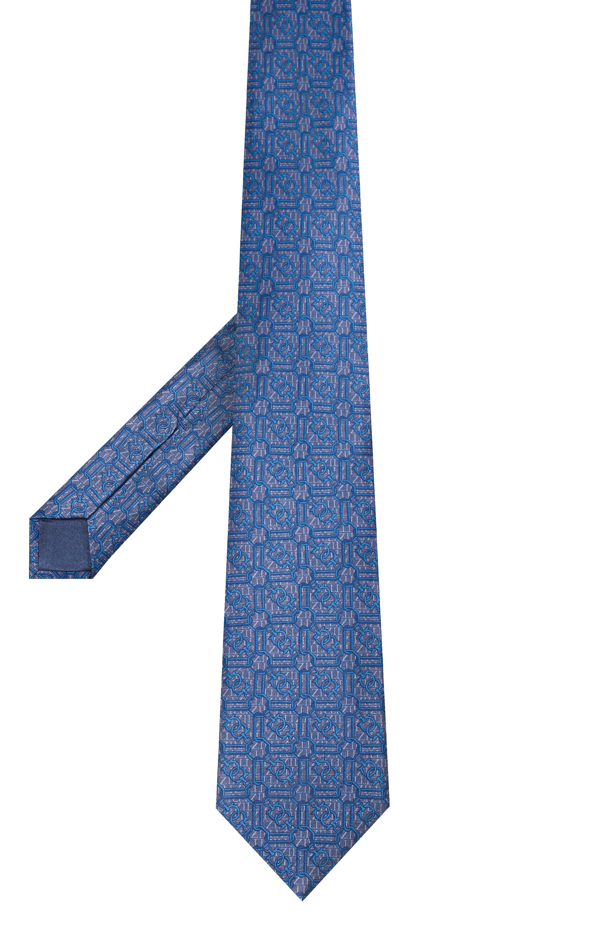 Шелковый галстук ZILLI, арт. CRAV2BM0600VZMRB0, фото 3