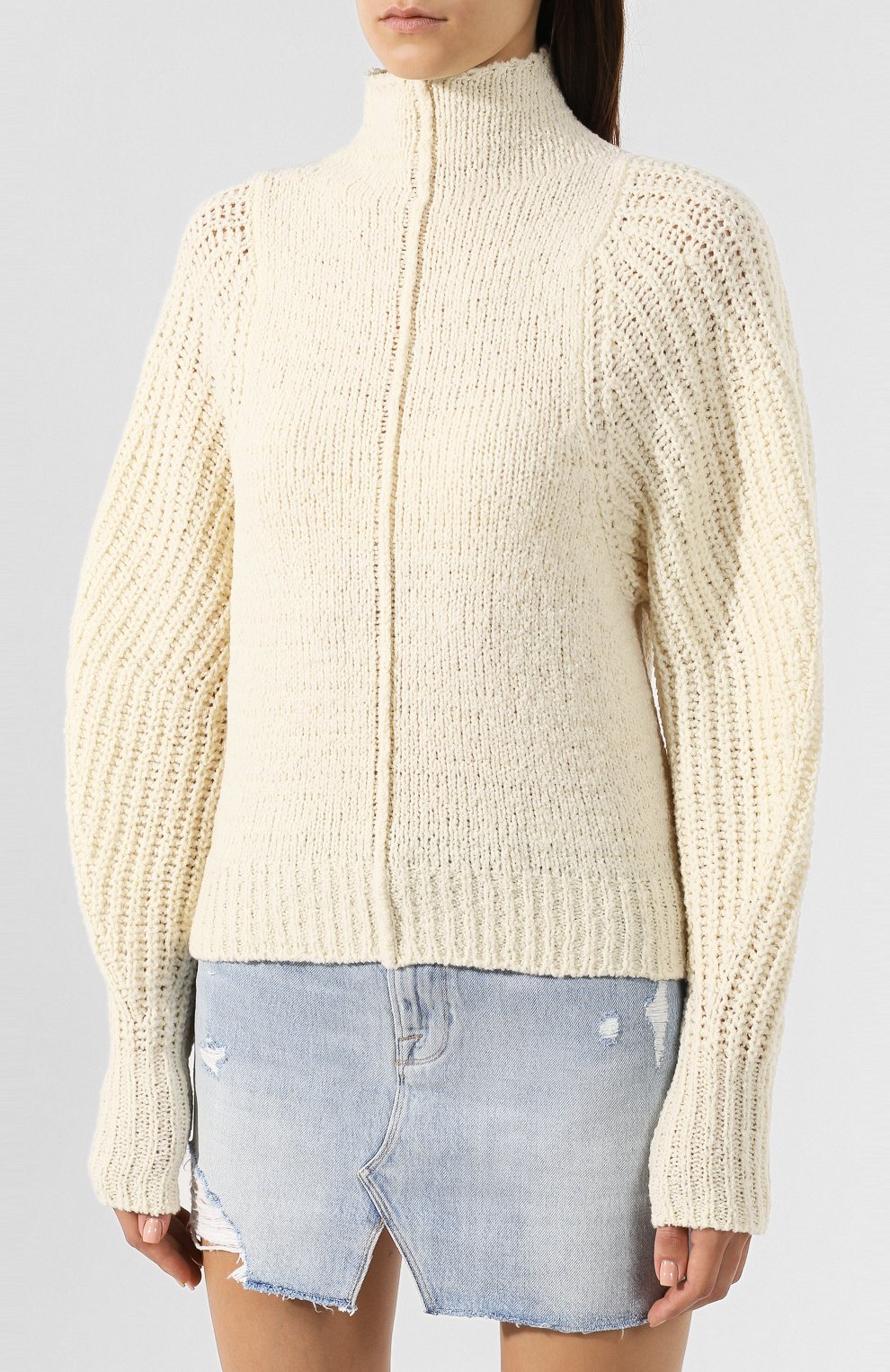 Шерстяной пуловер ISABEL MARANT, арт. PU1081-19A032I/EDIL0N, фото 3