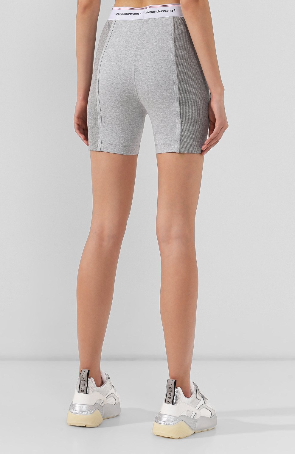Хлопковые шорты ALEXANDERWANG.T, арт. 4CC2194024, фото 4