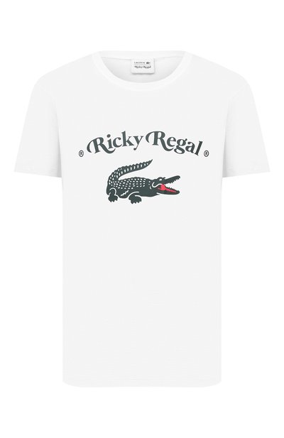 Хлопковая футболка lacoste x ricky regal LACOSTE, арт. TH1745, фото 1