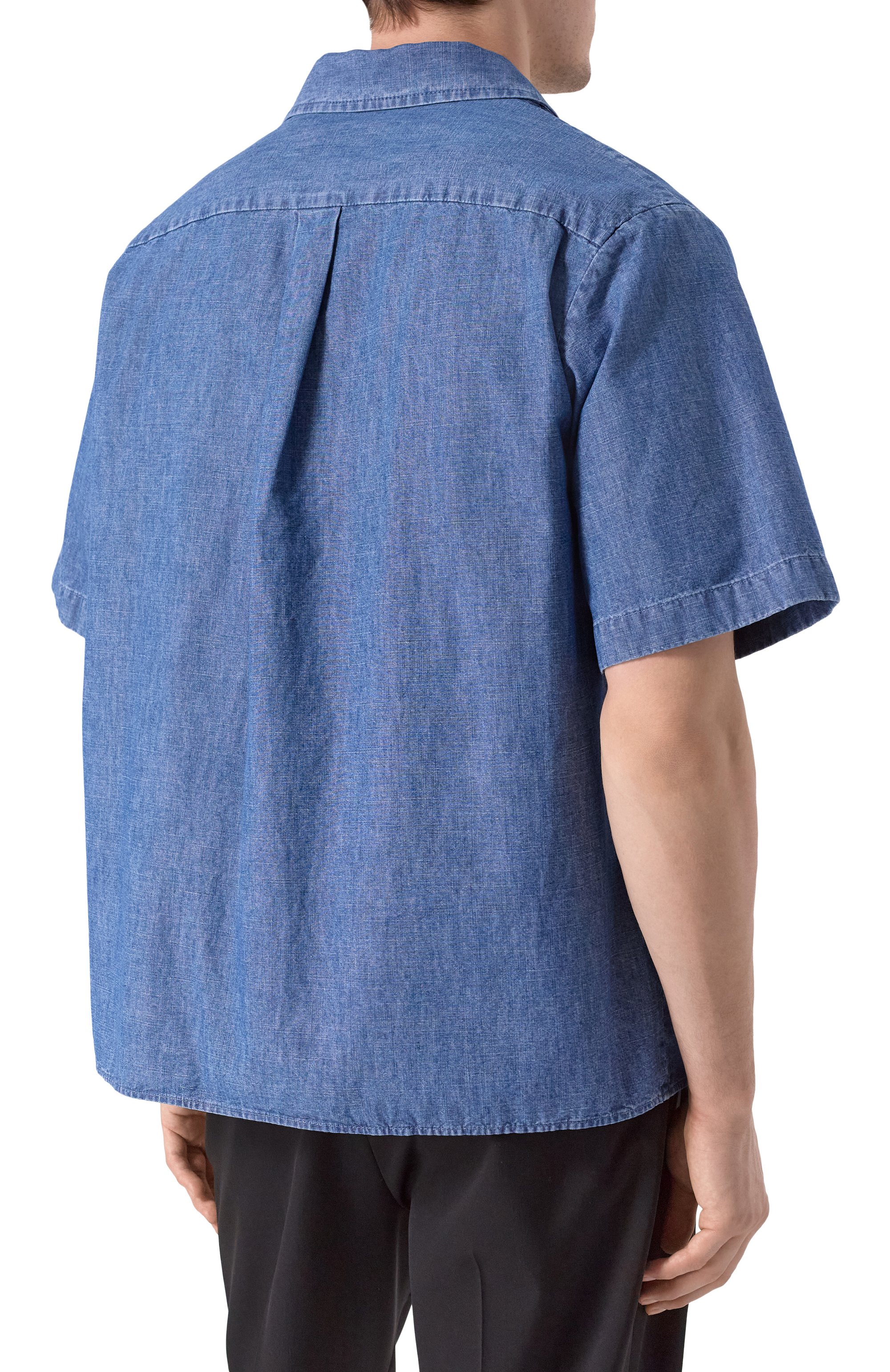 Джинсовая рубашка VALENTINO, арт. 6V3DB03LAL4, фото 4