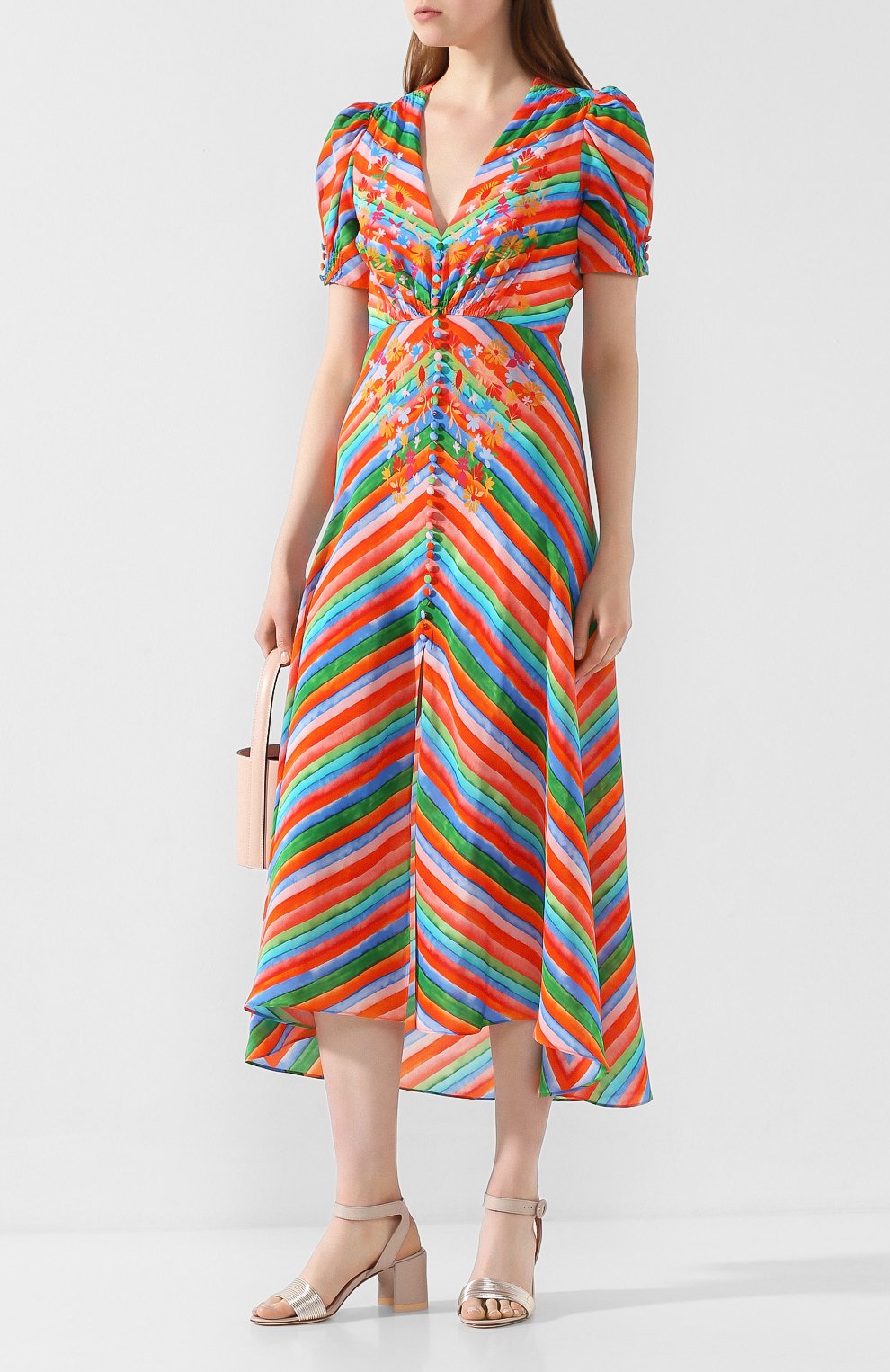 Кожаные босоножки AGL, арт. D662006PCK4849C991, фото 2