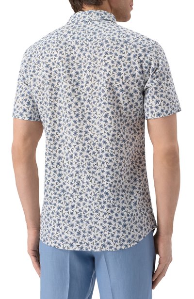 Льняная рубашка BOSS, арт. 50539565, фото 4