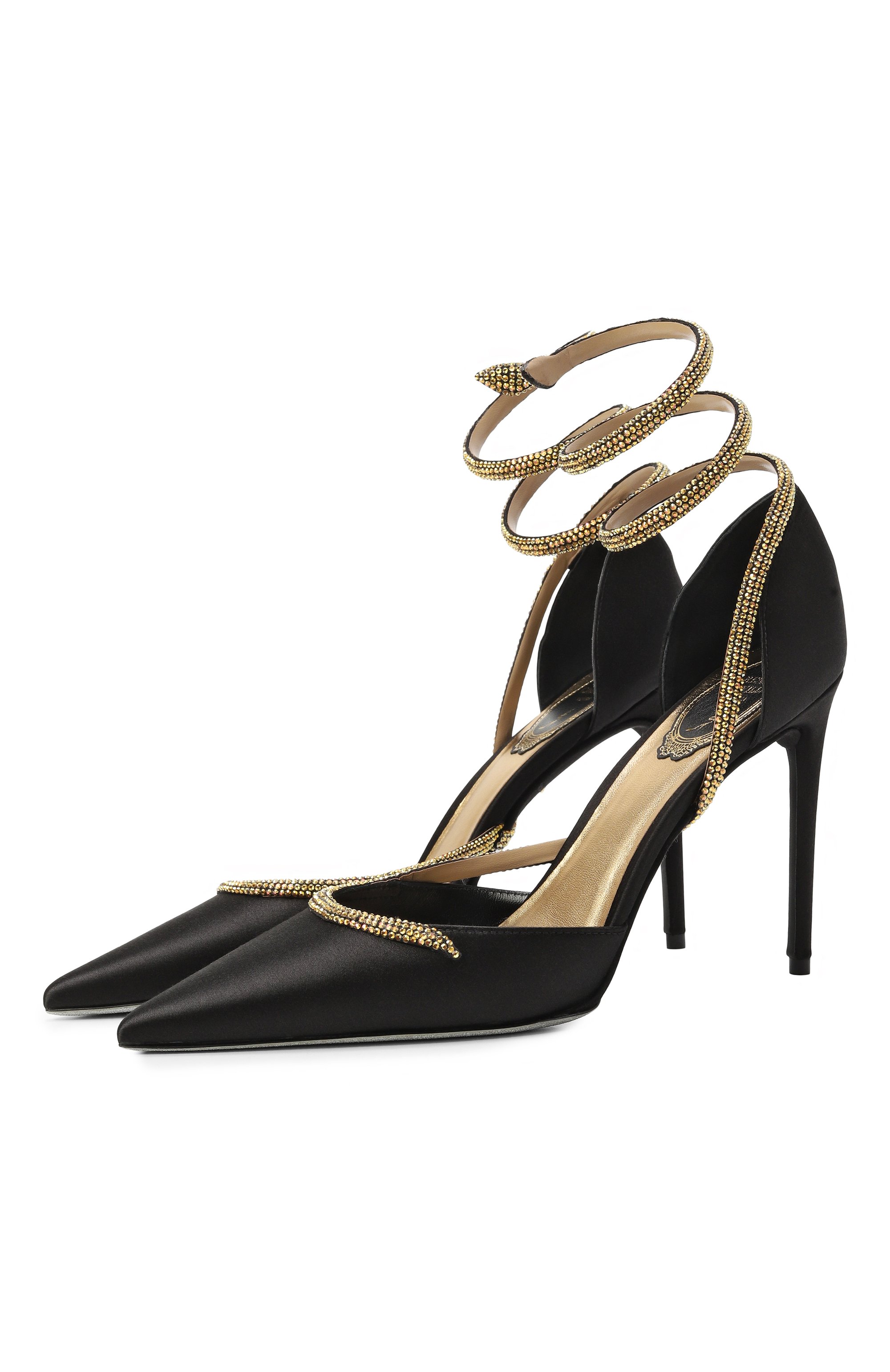 Текстильные туфли  cleo 110 RENE CAOVILLA, арт. C11926-105/R001, фото 1