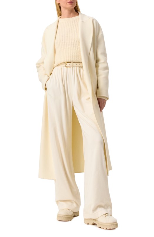 Брюки из кашемира и шелка MVST TXBPAN-Y339-1/LP1425 Кремовый  TXBPAN-Y339-1/LP1425 Фото 2