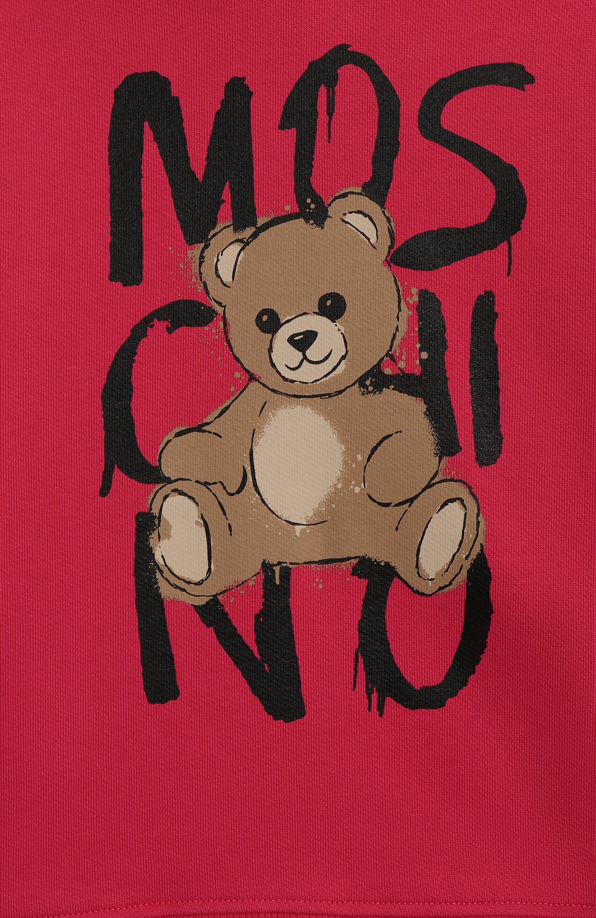 Хлопковое худи MOSCHINO, арт. HUF098/LCA77/10-14, фото 3