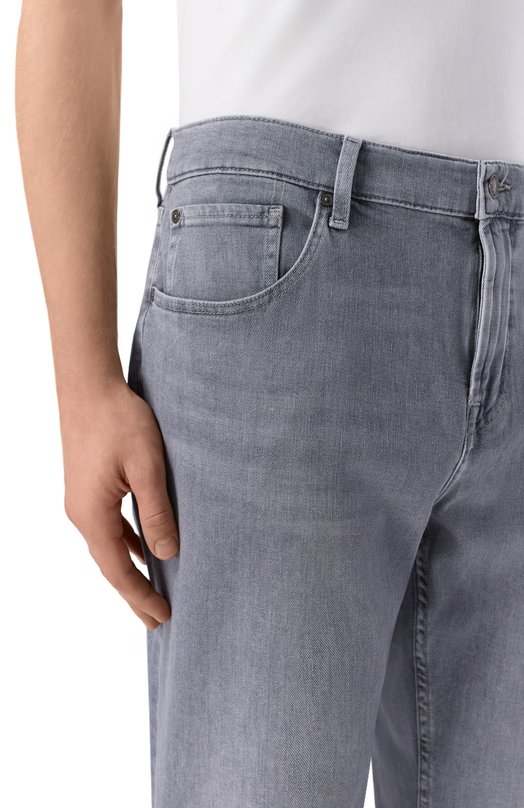 Джинсы Straight 7 For All Mankind 7TE70R88-3A7 Серый  7TE70R88-3A7 Фото 5