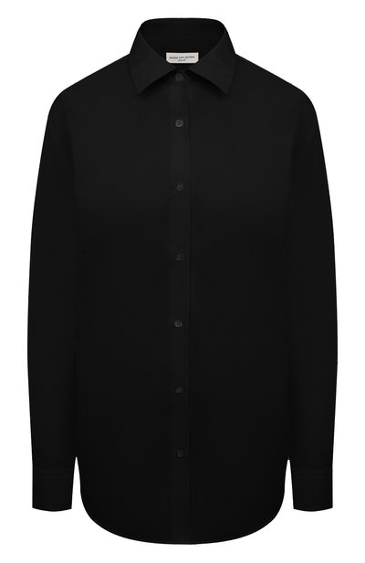 Женская хлопковая рубашка DRIES VAN NOTEN, арт. 211-10779-2017