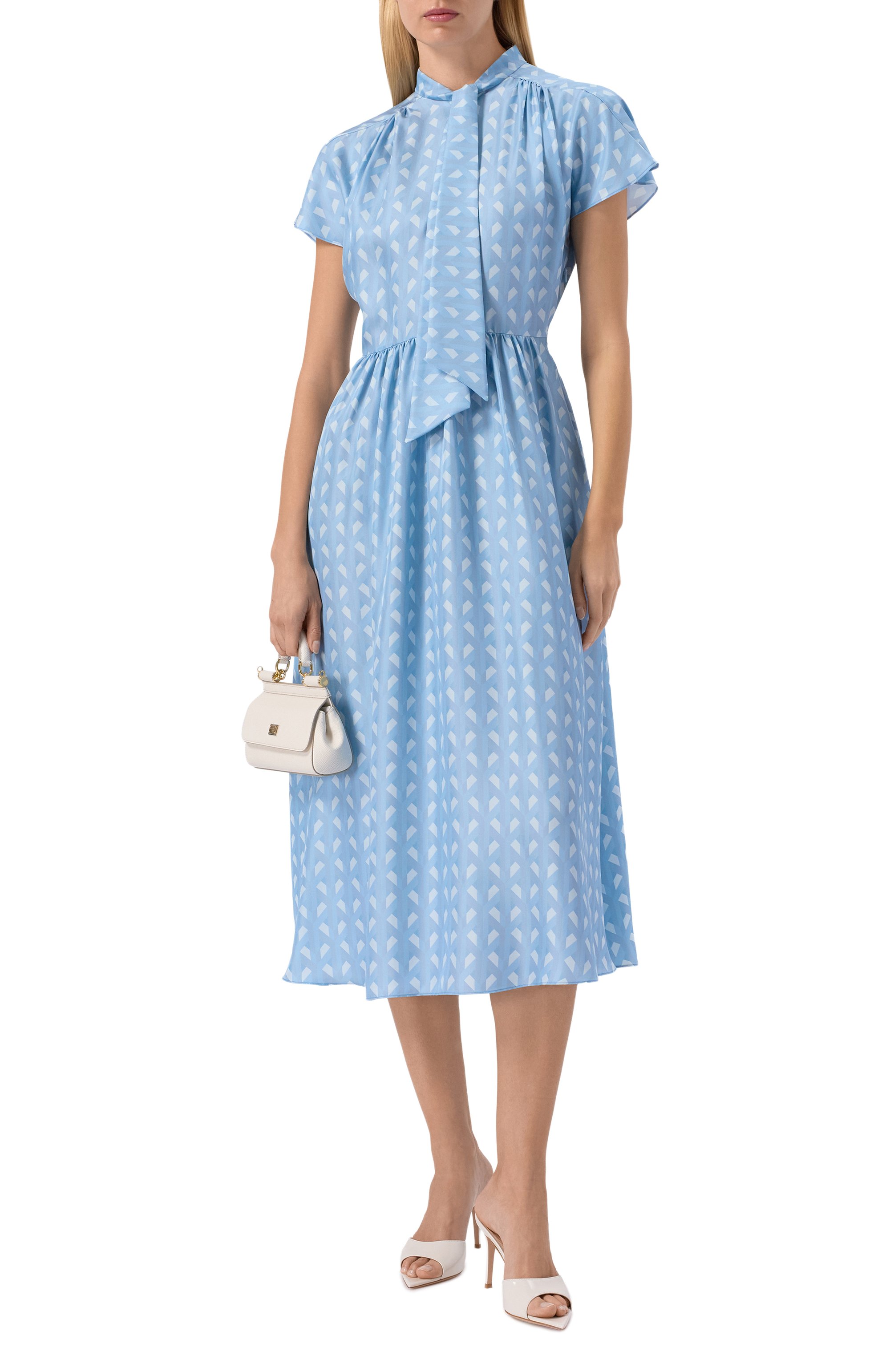 Шелковое платье MVST, арт. M26.2PW.D032/F127 TWILL PRINT, фото 2