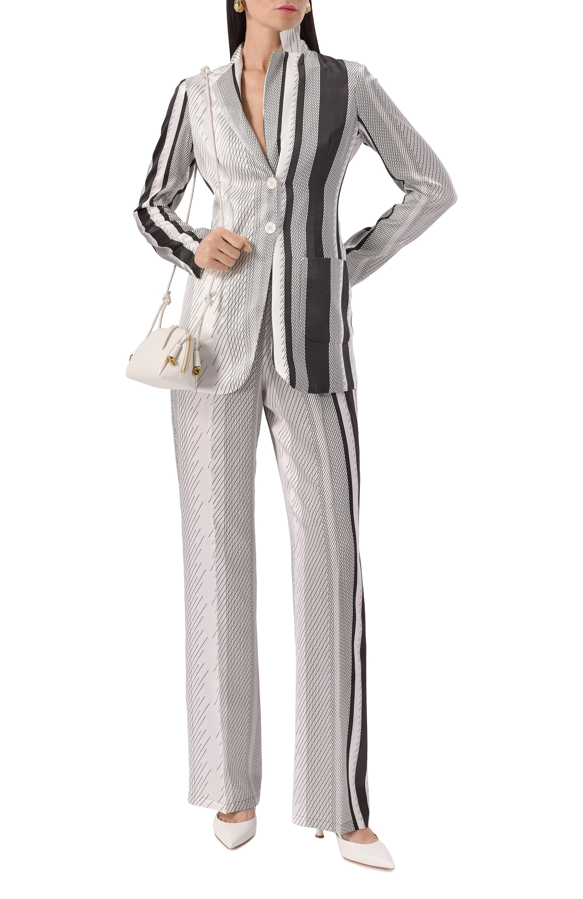 Шелковый жакет KITON, арт. D55512K0963E01, фото 2