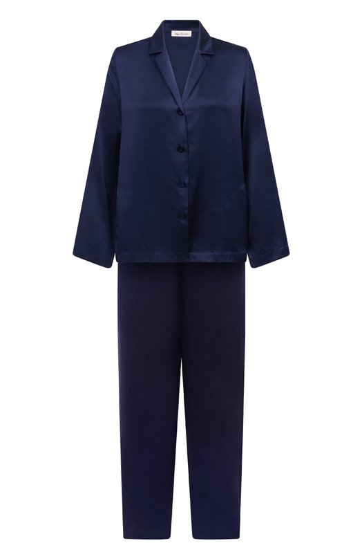 Шелковая пижама Cecily Agent Provocateur AP12541410410 Синий AP12541410410