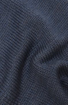 Детский шерстяной шарф IL TRENINO темно-синего цвета, арт. CL-4030/J | Фото 2 (Материал: Текстиль, Шерсть; Материал сплава: Проставлено; Нос: Не проставлено)