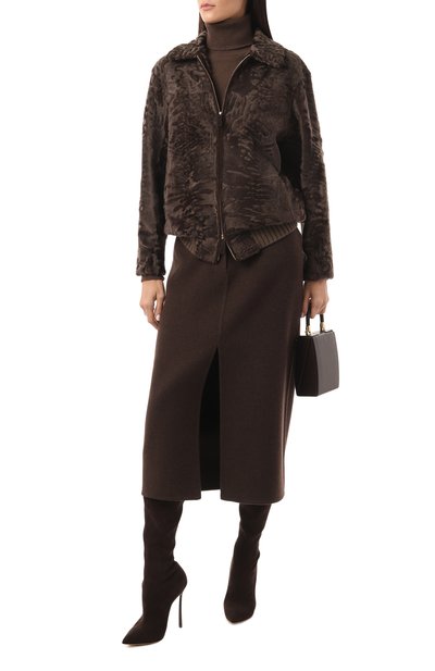 Шуба из свакары MVST, арт. FTRBCK-Y331SW/F1200, фото 2