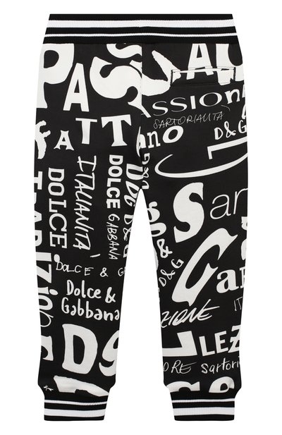 Хлопковые джоггеры DOLCE & GABBANA, арт. L4JPR7/HS7D7/2-6, фото 2
